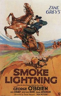 Smoke Lightning (1933) - poster