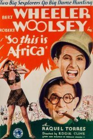 So This Is Africa (1933) - poster