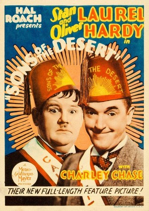 Sons of the Desert (1933) - poster