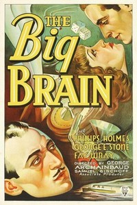 The Big Brain (1933) - poster