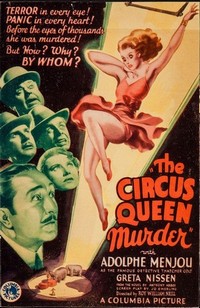 The Circus Queen Murder (1933) - poster