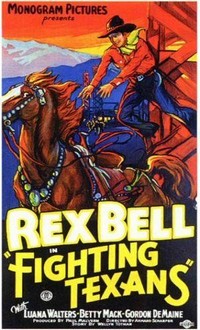 The Fighting Texans (1933) - poster