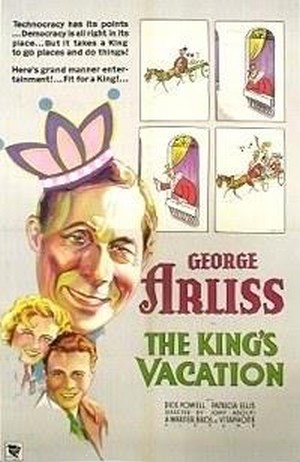 The King's Vacation (1933) - poster