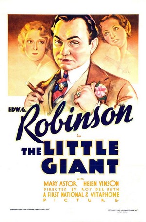 The Little Giant (1933) - poster