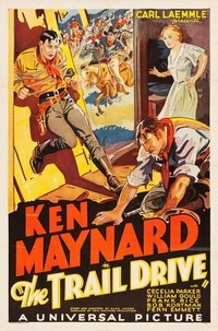 The Trail Drive (1933) - poster