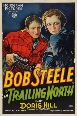 Trailing North (1933) - poster