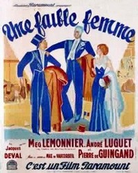 Une Faible Femme (1933) - poster
