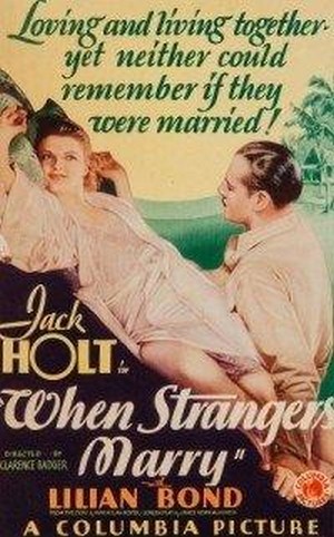 When Strangers Marry (1933) - poster