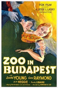 Zoo in Budapest (1933) - poster