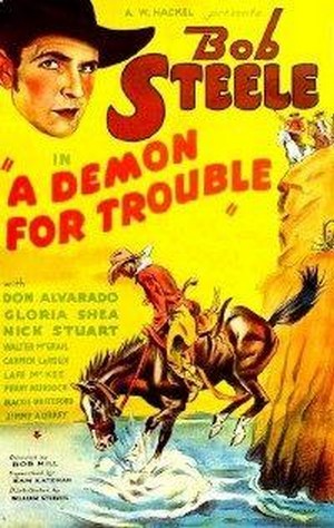 A Demon for Trouble (1934) - poster