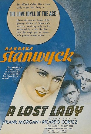 A Lost Lady (1934) - poster