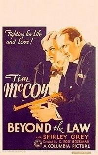 Beyond the Law (1934) - poster