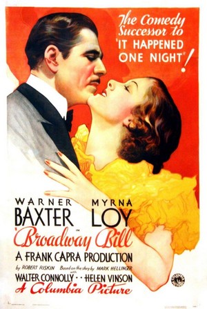 Broadway Bill (1934) - poster