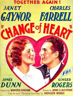 Change of Heart (1934) - poster