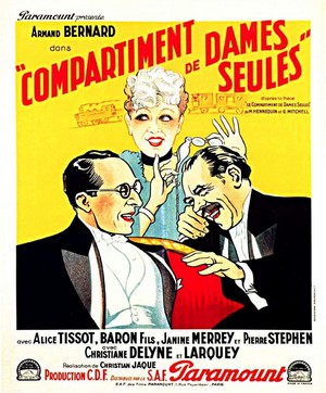 Compartiment de Dames Seules (1934) - poster