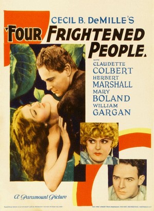 Four Frightened People (1934) - poster