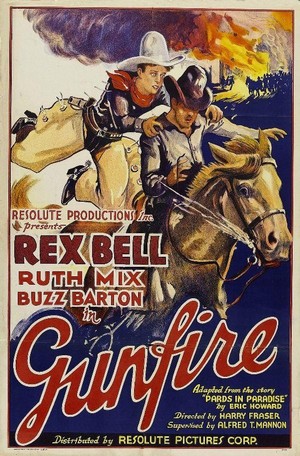 Gunfire (1934) - poster
