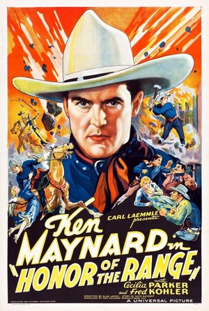 Honor of the Range (1934) - poster
