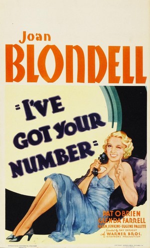 I've Got Your Number (1934) - poster