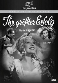 Ihr Größter Erfolg (1934) - poster