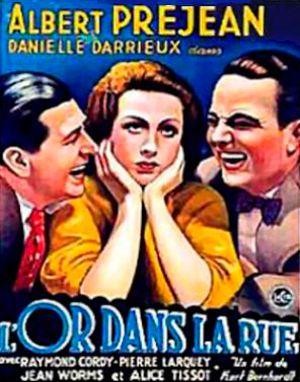 L'Or dans la Rue (1934) - poster