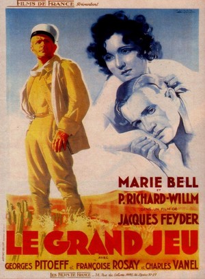 Le Grand Jeu (1934) - poster