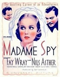 Madame Spy (1934) - poster