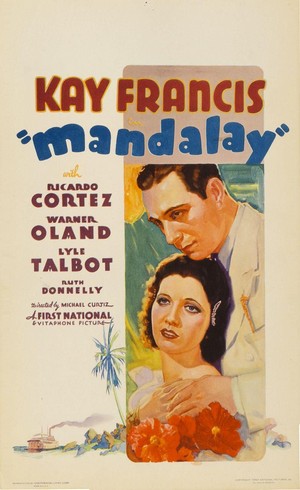 Mandalay (1934) - poster
