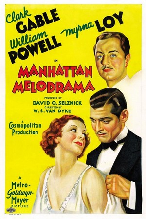 Manhattan Melodrama (1934) - poster