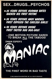 Maniac (1934) - poster