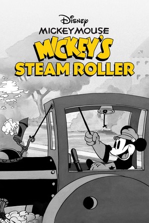 Mickey's Steam Roller (1934) - poster