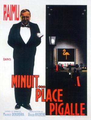 Minuit, Place Pigalle (1934) - poster