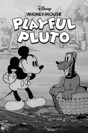 Playful Pluto (1934) - poster