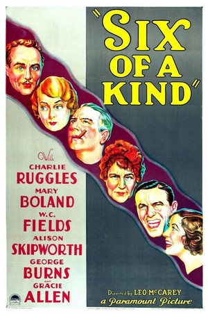 Six of a Kind (1934) - poster