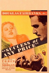 Success at Any Price (1934) - poster