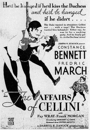 The Affairs of Cellini (1934) - poster