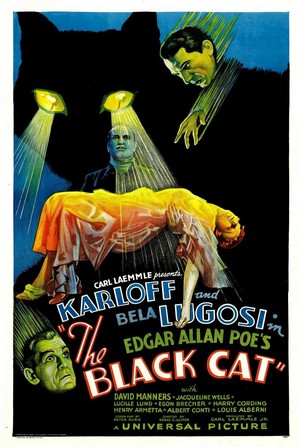 The Black Cat (1934) - poster