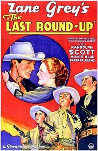 The Last Round-Up (1934) - poster