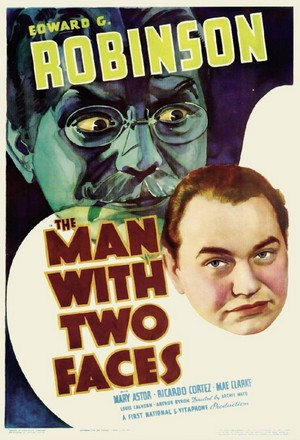 The Man with Two Faces (1934) - poster