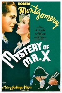 The Mystery of Mr. X (1934) - poster