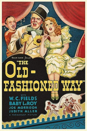 The Old Fashioned Way (1934) - poster