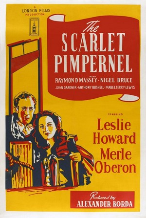The Scarlet Pimpernel (1934) - poster
