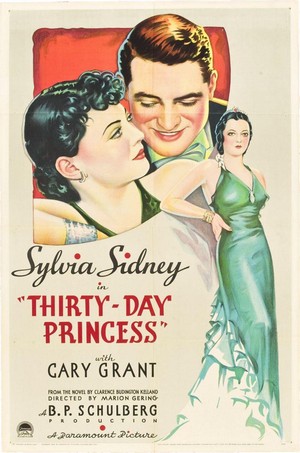 Thirty Day Princess (1934) - poster