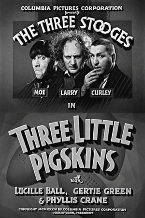Three Little Pigskins (1934) - poster