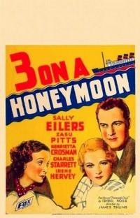 Three on a Honeymoon (1934) - poster