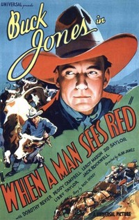 When a Man Sees Red (1934) - poster