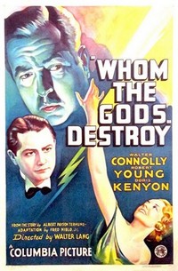 Whom the Gods Destroy (1934) - poster