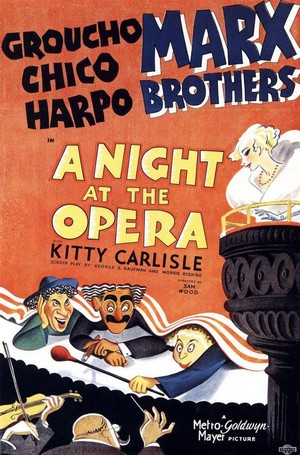 A Night at the Opera (1935) - poster