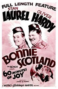 Bonnie Scotland (1935) - poster