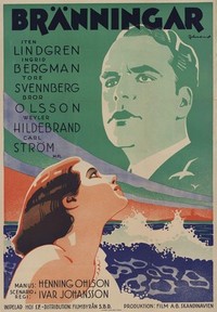 Bränningar (1935) - poster